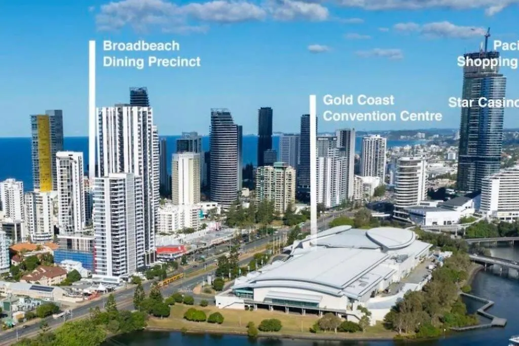 Holiday home Gold Coast Waterfront Townhouse Broadbeach Waters